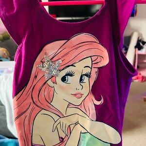 Disney Magenta Ariel Tank Top